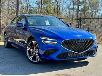 2025 Kawah Blue Genesis G70 3.3T Sport Advanced 4 Door 3.3L V6 DGI DOHC 24V Engine RWD Car Automatic