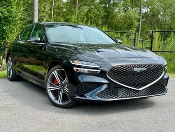 2025 Vik Black Genesis G70 3.3T Sport Advanced RWD Automatic Car 3.3L V6 DGI DOHC 24V Engine