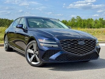 2025 Capri Blue Genesis G80 2.5T Sport Prestige I4 Engine Car Automatic 4 Door AWD