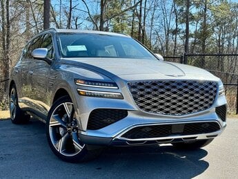 2025 Savile Silver Genesis GV80 Prestige AWD 4 Door 3.5L DOHC Engine SUV