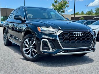 2022 Black Metallic Audi Q5 S line Premium 2.0L Turbocharged Engine 4 Door SUV Automatic AWD