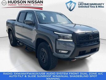 2025 Boulder Gray Pearl Nissan Frontier PRO-4X 4X4 Automatic 3.8L DI DOHC 24V V6 Engine 4 Door Truck
