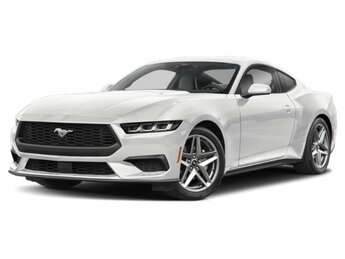 2025 Oxford White Ford Mustang EcoBoost 2 Door Automatic Car