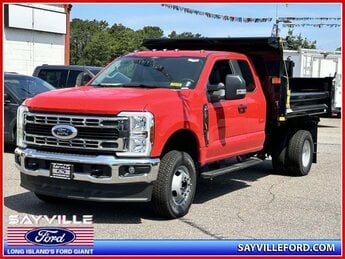 2024 Race Red Ford Super Duty F-350 DRW XL 4WD SuperCab 168 WB 60 CA Automatic Truck 4 Door