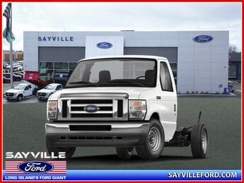 2026 Oxford White Ford E-Series Cutaway E-350 SRW 138 WB 2 Door Specialty Vehicle Cutaway Automatic