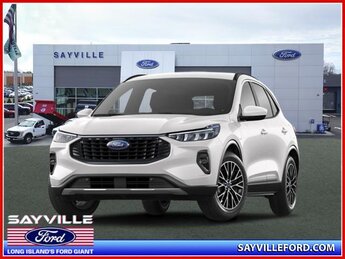 2023 Star White Metallic Tri-Coat Ford Escape PHEV FWD Automatic
