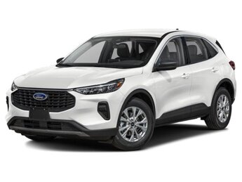 2025 Oxford White Ford Escape Active I-3 cyl Engine 4 Door SUV