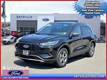 2025 Agate Black Metallic Ford Escape ST-Line AWD 4 Door Automatic SUV