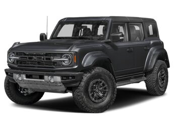 2025 Shadow Black Ford Bronco Raptor Automatic 4 Door SUV V-6 cyl Engine