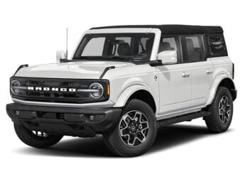 2025 Oxford White Ford Bronco Outer Banks V-6 cyl Engine 4 Door SUV Automatic
