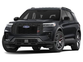 2025 Agate Black Metallic Ford Explorer ST 4 Door Automatic V-6 cyl Engine