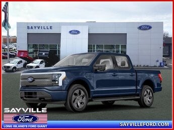 2025 Antimatter Blue Metallic Ford F-150 Lightning Flash 4WD SuperCrew 5.5' Box Truck 4 Door Automatic