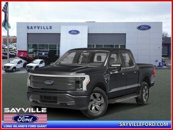 2025 Agate Black Metallic Ford F-150 Lightning LARIAT 4WD SuperCrew 5.5' Box Automatic Truck 4 Door