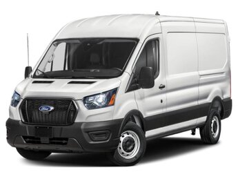 2025 Oxford White Ford Transit Cargo Van Base Automatic 3 Door Van