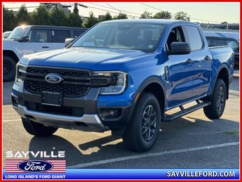 2025 Velocity Blue Metallic Ford Ranger XLT 4WD SuperCrew 5' Box 4 Door Automatic Truck