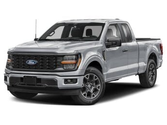 2025 Iconic Silver Metallic Ford F-150 STX V-6 cyl Engine Automatic 4 Door