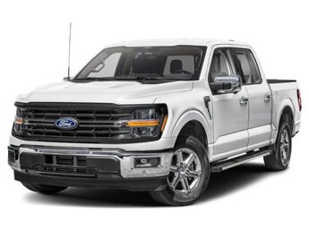 2025 Space White Metallic Ford F-150 XLT Truck Automatic V-6 cyl Engine 4 Door