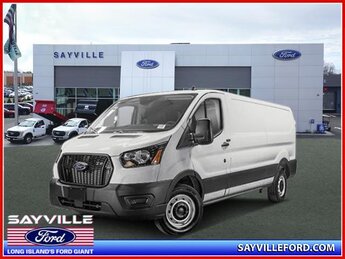 2024 Oxford White Ford Transit Cargo Van T-150 130 Low Rf 8670 GVWR RWD Automatic 3 Door Van
