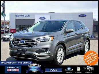 2023 Carbonized Gray Metallic Ford Edge Titanium AWD SUV 4 Door Automatic