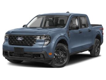 2025 Azure Gray Metallic Tri-Coat Ford Maverick XLT I-4 cyl Engine Automatic Truck