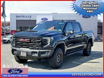 2024 Onyx Black GMC Sierra 1500 4WD Crew Cab 147 AT4X 4 Door Truck Automatic