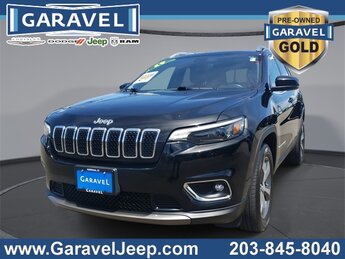 2019 Diamond Black Crystal Pearlcoat Jeep Cherokee Limited Automatic 3.2L V6 Engine 4X4 4 Door