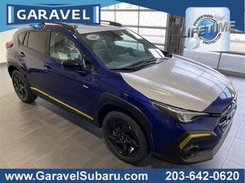 2025 Sapphire Blue Pearl Subaru Crosstrek Sport Automatic (CVT) 4 Door SUV 2.5L 4-Cylinder DOHC 16V Engine