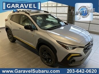 2025 Ice Silver Metallic Subaru Crosstrek Sport 4 Door Automatic (CVT) 2.5L 4-Cylinder DOHC 16V Engine AWD SUV