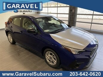 2025 Sapphire Blue Pearl Subaru Impreza Base AWD H-4 cyl Engine 4 Door Crossover