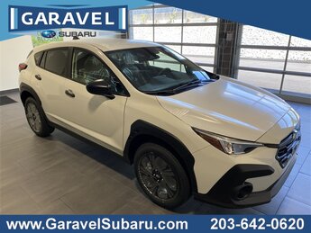 2025 Crystal White Pearl Subaru Crosstrek Base SUV AWD 4 Door Automatic H-4 cyl Engine