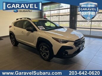 2024 Crystal White Pearl Subaru Crosstrek Premium 4 Door 2.0L 4-Cylinder DOHC 16V Engine SUV