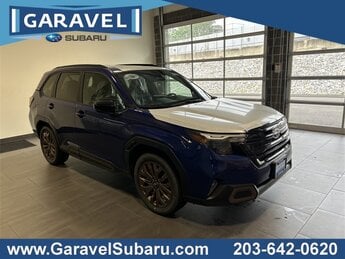 2025 Sapphire Blue Pearl Subaru Forester Sport 2.5L 4-Cylinder DOHC 16V Engine SUV 4 Door