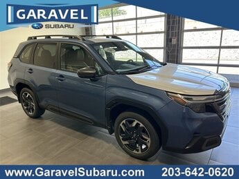 2025 Horizon Blue Pearl Subaru Forester Limited H-4 cyl Engine 4 Door AWD SUV