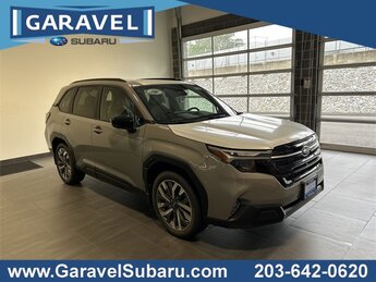 2025 Gray Subaru Forester Touring 2.5L 4-Cylinder DOHC 16V Engine 4 Door Automatic (CVT)