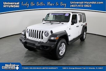 2022 Jeep Wrangler Unlimited Sport S 3.6L V6 24V VVT Engine 4 Door Automatic