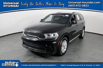 2023 DB Black Clearcoat Dodge Durango SXT Automatic SUV RWD 3.6L V6 24V VVT Engine 4 Door