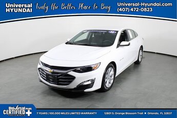 2023 Summit White Chevrolet Malibu LT 4 Door Automatic (CVT) Sedan