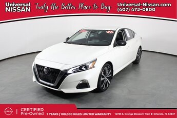 2021 Nissan Altima 2.5 SR FWD 4 Door Sedan Automatic (CVT) 2.5L 4-Cylinder DOHC 16V Engine
