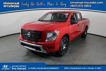 2022 Nissan Titan SV 4 Door 5.6L V8 DOHC 32V 400hp Engine RWD Truck
