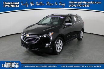 2020 Mosaic Black Metallic Chevrolet Equinox Premier Automatic 1.5L DOHC Engine 4 Door