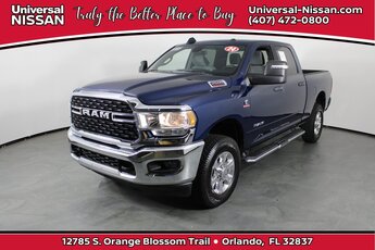 2024 Patriot Blue Pearlcoat Ram 2500 Big Horn Automatic Cummins 6.7L I6 Turbodiesel Engine 4X4 Truck 4 Door