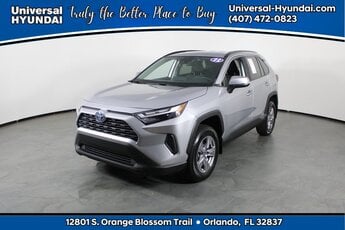 2022 Toyota RAV4 Hybrid Hybrid XLE SUV 2.5L 4-Cylinder Engine AWD Automatic (CVT)