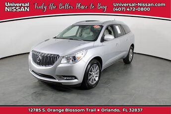 2017 Quicksilver Metallic Buick Enclave Leather FWD 4 Door 3.6L V6 SIDI VVT Engine SUV Automatic