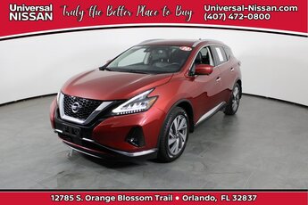 2020 Cayenne Red Metallic Nissan Murano SL 3.5L V6 DOHC 24V Engine Automatic (CVT) FWD SUV 4 Door