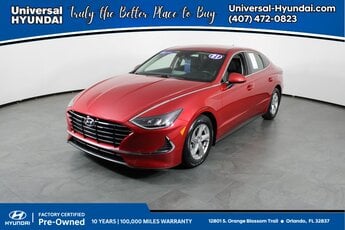 2021 Calypso Red Hyundai Sonata SE Automatic 2.5L I4 Engine FWD 4 Door