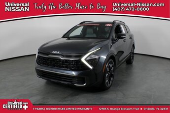 2023 Gravity Gray Kia Sportage X-Line SUV I4 Engine Automatic AWD