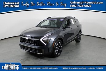2023 Gravity Gray Kia Sportage X-Line SUV I4 Engine 4 Door AWD Automatic