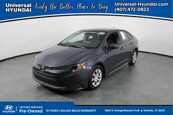 2024 Underground Toyota Corolla LE Sedan FWD 4 Door Automatic (CVT)