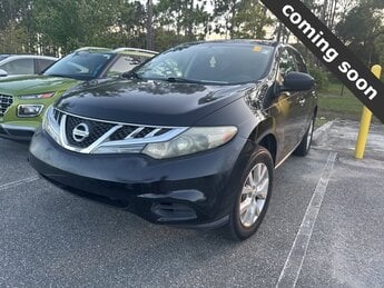 2011 Super Black Clearcoat Nissan Murano S SUV 4 Door Automatic (CVT) FWD