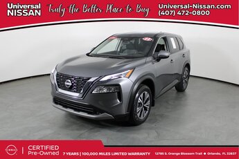 2023 Gun Metallic Nissan Rogue SV FWD SUV 1.5L I3 Turbocharged DOHC 12V LEV3-ULEV50 201hp Engine Automatic (CVT) 4 Door